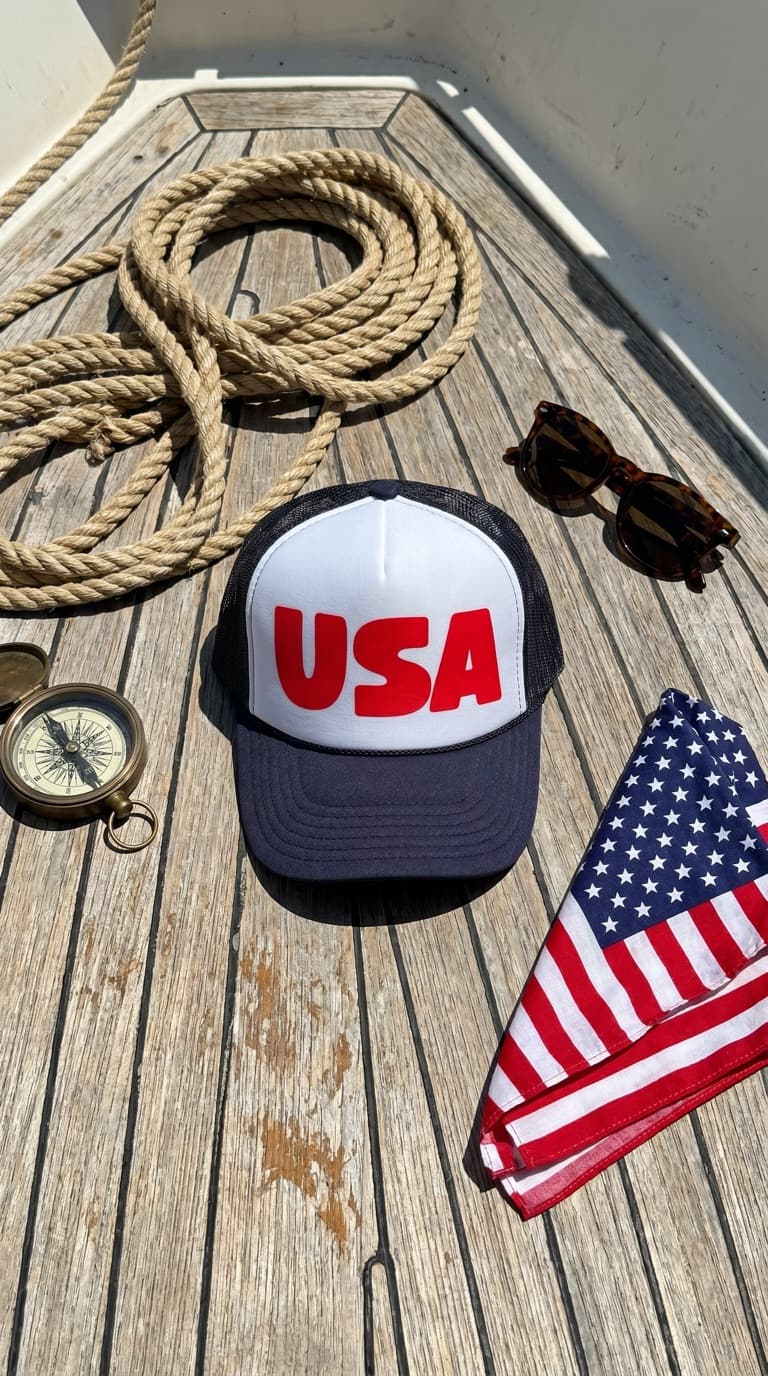 GENERATED: USA CAP / BOAT DECK
